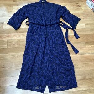 Vintage Victoria's Secret deep purple robe